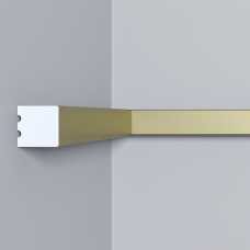 Молдинг Bello Deco Золото матовое (8*8*2600)