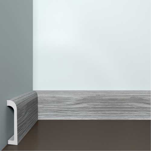 Фото Плинтус напольный Bello Deco ПЛ16 Северный массив (80х19х2000)