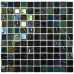 Маленькое фото Мозаика стеклянная Bonaparte Bondi black-25, 25х25 (300х300х4 мм)