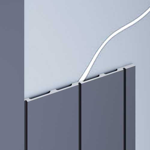 Фото Стеновая панель Cosca RP018 экополимер (156 × 12 × 2800 мм)