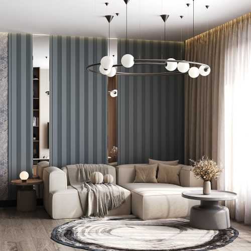 Фото Стеновая панель Cosca RP018 экополимер (156 × 12 × 2800 мм)