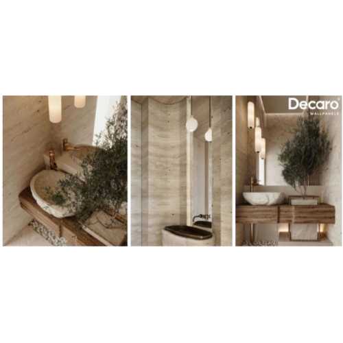 Фото Гибкий камень Decaro WallPanels Flex Stone D1003 Stals / Рейки (1 шт= 1.62 м2)