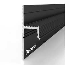 Теневой плинтус скрытого монтажа Decaro D002 Черный анод (15*12.5*2000) Теневой плинтус скрытого монтажа Decaro D002 Черный анод (15*12.5*2000)