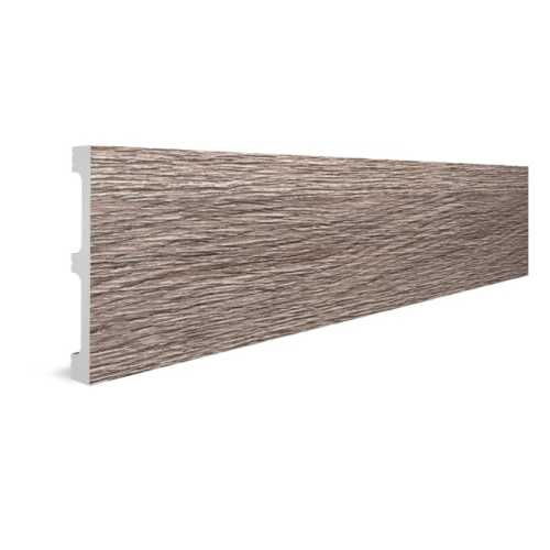 Фото  Плинтус напольный, влагостойкий Decor Dizayn 708-80SH (80*13*2400)