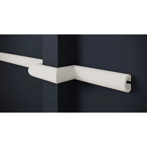 Фото Молдинг под покраску Decor Dizayn DD635 из полистирола (30х23х3000 мм)