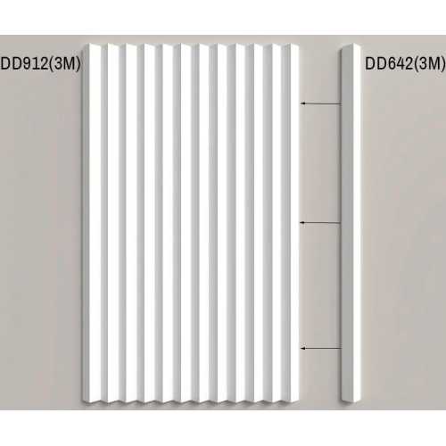 Фото Молдинг под покраску Decor Dizayn DD642 из полистирола (20х13х3000 мм)