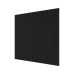 Маленькое фото Стеновая панель квадратная МДФ Ликорн - Полосы, Черный, 500*500*8 мм (4 шт)