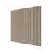 Маленькое фото Стеновая панель квадратная МДФ Ликорн - Полосы Латте, 500*500*8 мм (4 шт)