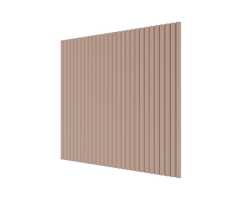 Стеновая панель квадратная МДФ Ликорн - Полосы Лиловый, 500*500*8 мм (4 шт)