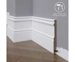 Плинтус напольный под покраску 17-150-22 Madest Decor MDF (150х22х2400 мм) Плинтус напольный под покраску 17-150-22 Madest Decor MDF (150х22х2400 мм)