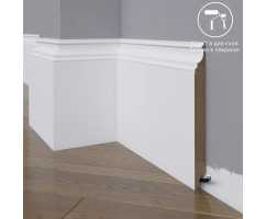 Плинтус напольный под покраску 27-185-22 Madest Decor MDF (185х22х2400 мм)