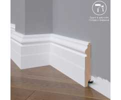 Плинтус напольный под покраску 31-120-18 Madest Decor MDF (120х18х2400 мм)