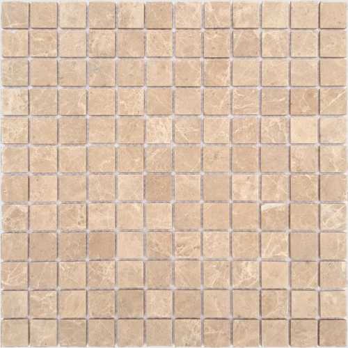 Фото Мозаика из натурального камня Caramelle Emperador Light MAT 23х23 (298х298х4 мм)