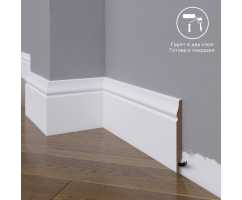 Плинтус напольный под покраску 04-100-10 Madest Decor MDF (100х10х2400 мм) Плинтус напольный под покраску 04-100-10 Madest Decor MDF (100х10х2400 мм)