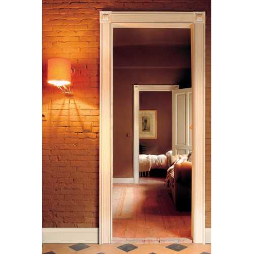 Фото Дверной декор из полиуретана под покраску Orac decor D200 (96х30х96 мм)