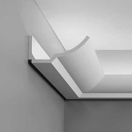Фото Карниз под покраску из полиуретана Orac decor C351 под подсветку (74х173х2000 мм)