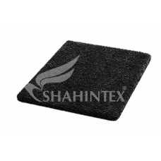 Коврик Shahintex Microfiber черный м18 (100*100) см