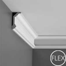 Карниз гибкий под покраску из полиуретана Orac decor C321 Flex (99х50х2000 мм) Карниз гибкий под покраску из полиуретана Orac decor C321 Flex (99х50х2000 мм)