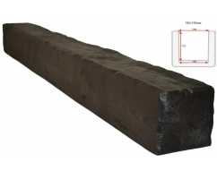 Балка декоративная из полиуретана Arno Decor Рустик 195х195мм Венге, длина 3м
