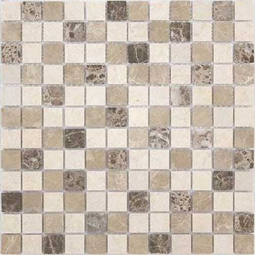 Фото Мозаика из натурального камня Caramelle Pietra 1 Mix MAT 23х23 (298х298х4 мм)