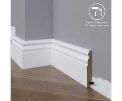 Плинтус напольный под покраску 22-100-16 Madest Decor MDF (100х16х2400 мм)