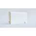 Маленькое фото Плинтус напольный шпонированный Finitura Дуб Белый арт.100 фигурный (120х30х2400 мм)