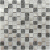 Мозаика стеклянная Bonaparte Trend Silver 23х23 (300х300х4 мм)
