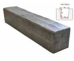 Балка декоративная из полиуретана Arnodecor Модерн 100х100мм Лофт, длина 1м