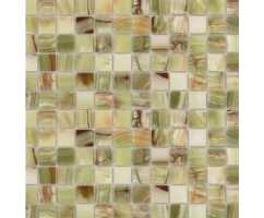 Мозаика из натурального камня Caramelle Onice Jade Verde POL 23х23 (298х298х7 мм)