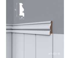 Молдинг MDF крашеный RAL/ NCS Madest Decor для стеновой панели 11-051-18 Молдинг MDF крашеный RAL/ NCS Madest Decor для стеновой панели 11-051-18