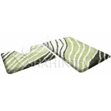 Набор ковриков Soft multicolor Малахит (60x90+60x50 см) Набор ковриков Soft multicolor Малахит (60x90+60x50 см)