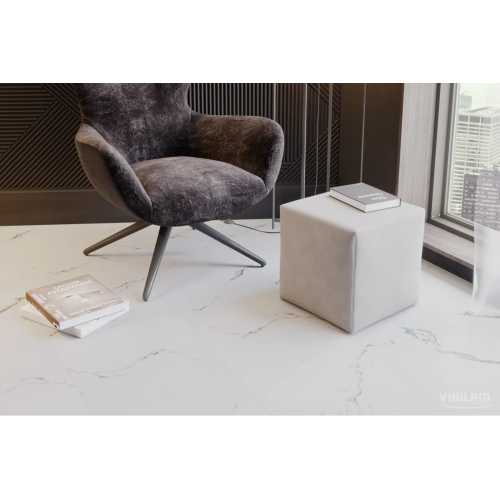 Фото Плитка ПВХ Vinilam Ceramo Stone Итальянский мрамор 83444, 43 класс (940х470х8.0 мм)